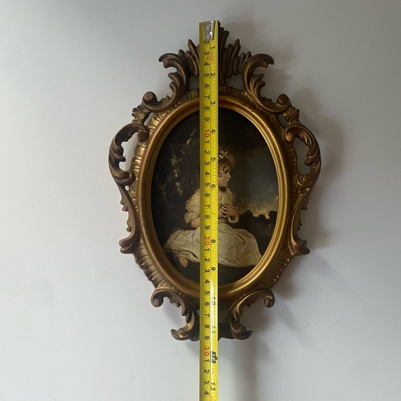 Vintage Photo and Frame - Approx 8”x12” - Picture 4 of 8